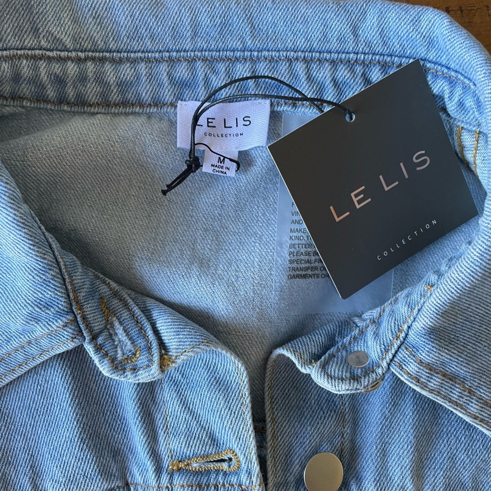 Denim romper